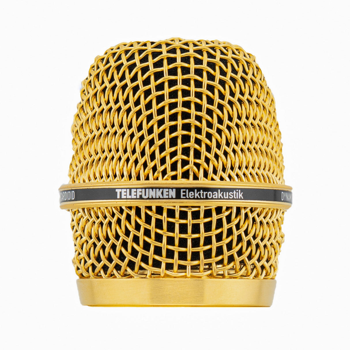 Telefunken HD03-STGL Headgrille for M80 and M81 Dynamic Microphones, Satin Gold