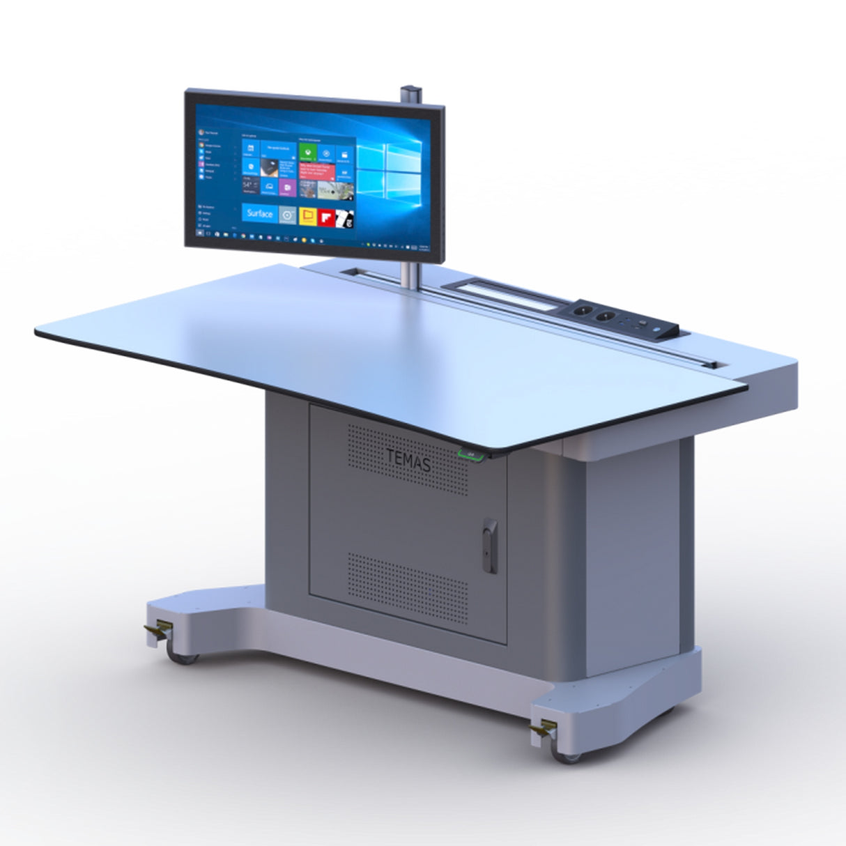 TEMAS AstroSync AS130M Motorized Height-Adjustable Control Room Console