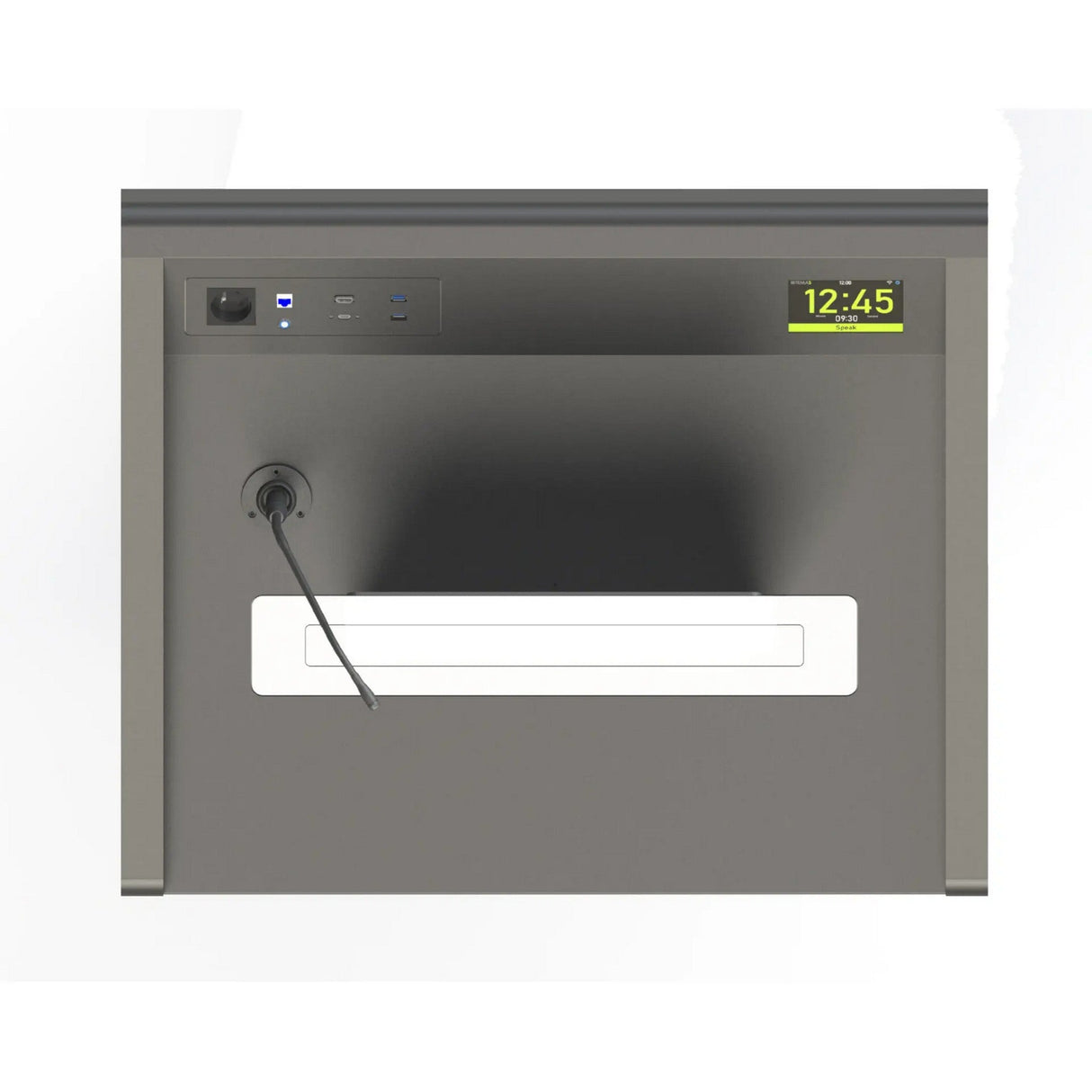 TEMAS TM23S/TM23S-B 15-Inch Speaker Screen and 43-Inch Front Screen Digital Lectern - Not Included