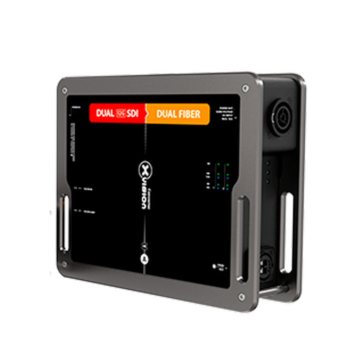 Theatrixx Dual Channel 12G-SDI to Fiber Converter Single-Mode or Multimode OpticalCON Duo or Optical QUAD - OpticalCON