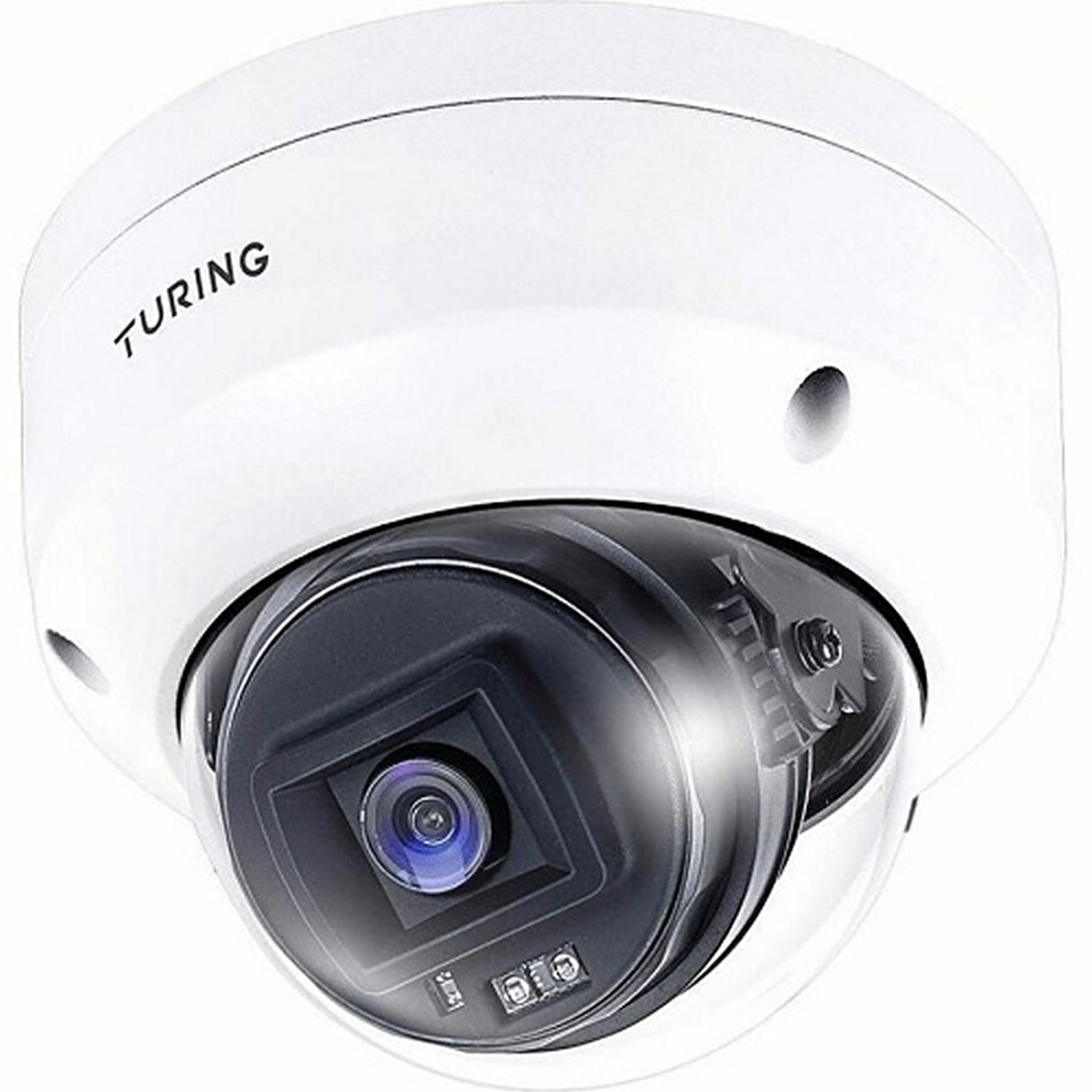 Turing Video EVC5FD256-1Y 5MP EDGE + Cloud Dome Camera with 2.8mm Lens White