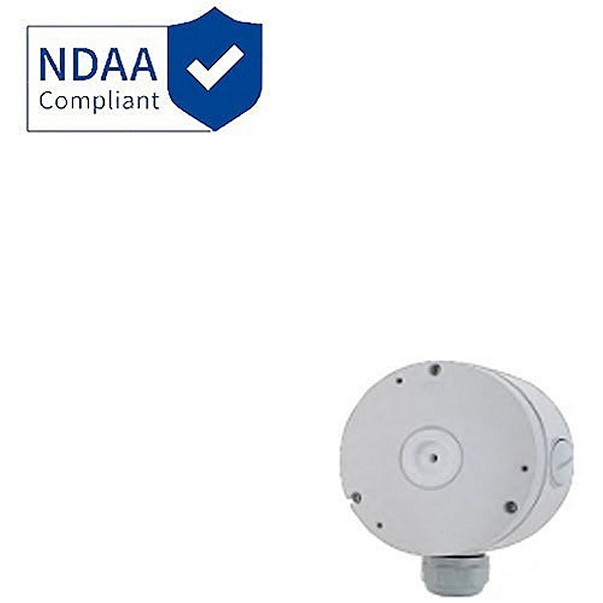 Turing Video TI-EDJB Junction Box White Compact Mounting Solution