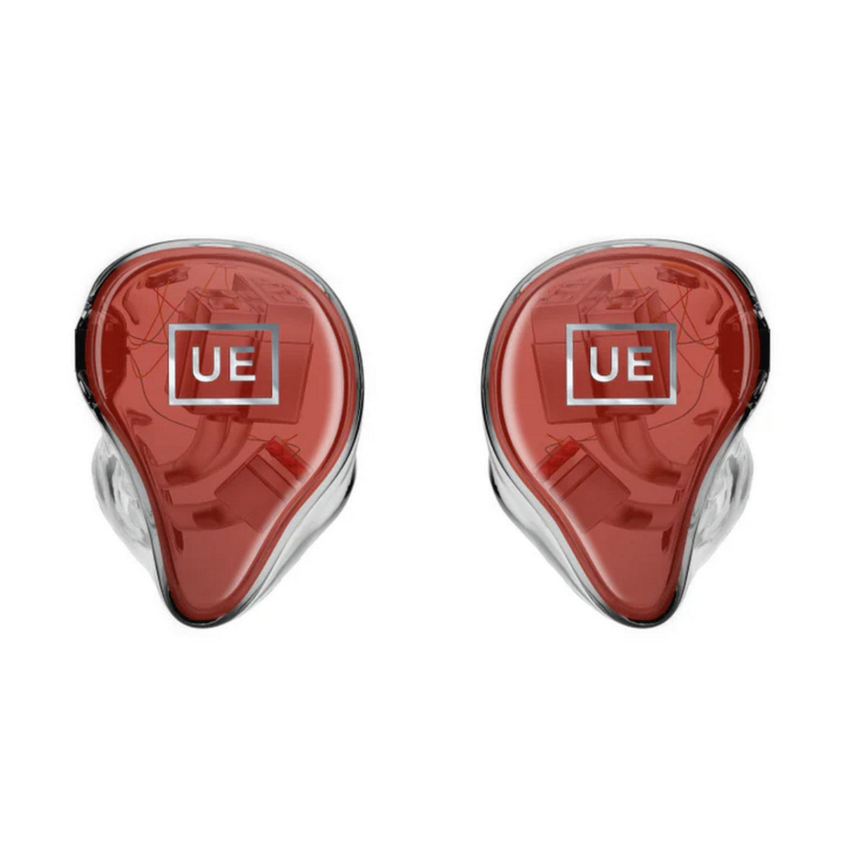 Ultimate Ears UE 11 PRO Professional In-Ear Monitors - Translucent Lucky Red / No / Yes