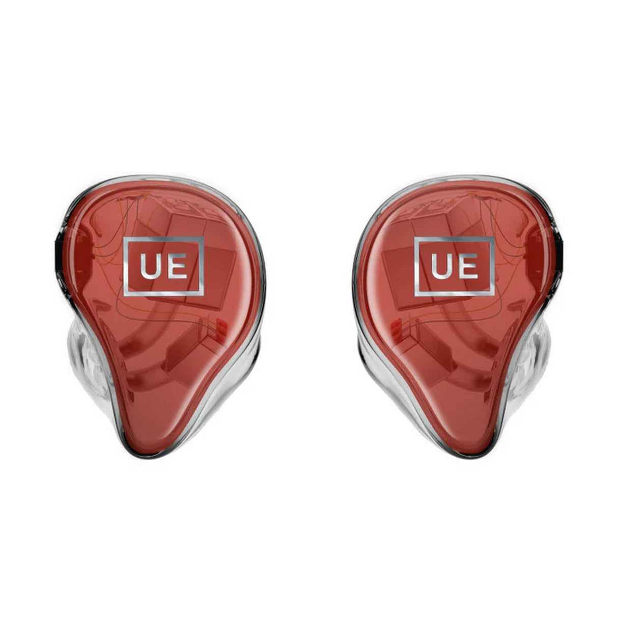 Ultimate Ears UE 7 PRO Professional In-Ear Monitors - Translucent Lucky Red / No / Yes