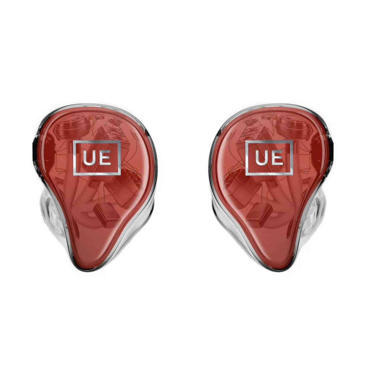 Ultimate Ears UE LIVE PRO Professional In-Ear Monitors - Translucent Lucky Red / No / Yes