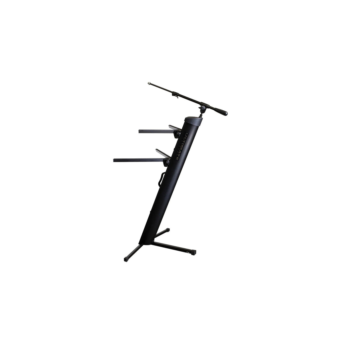 Ultimate Support Apex AX-48 Pro Plus 2-Tier Portable Keyboard Stand, Black