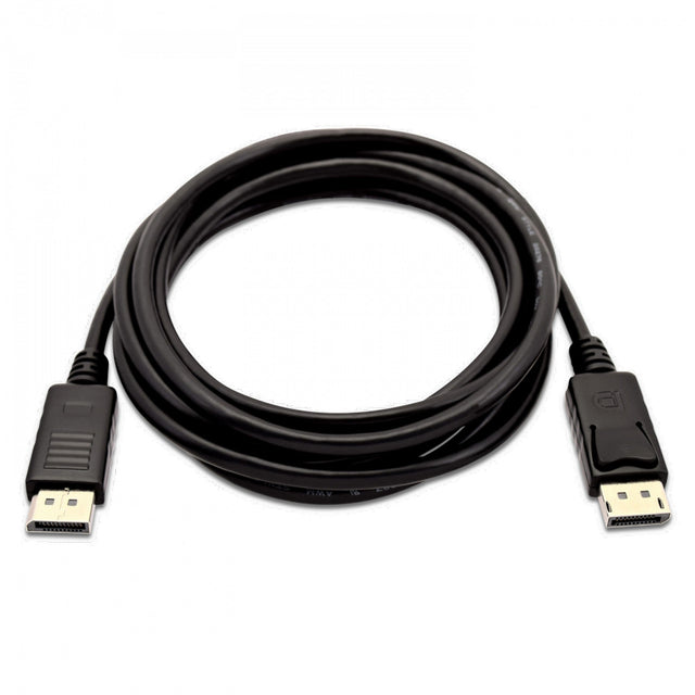 V7 V7DP2DP-03M-BLK-1E 21.6 Gbps 4K UHD DisplayPort 1.2 Cable 10-Foot Black