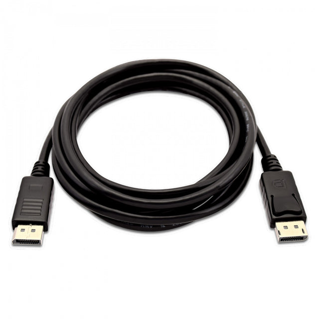 V7 V7DP2DP-6FT-BLK-1E 1.6 Gbps 4K UHD DisplayPort 1.2 Cable 6.6-Foot Black