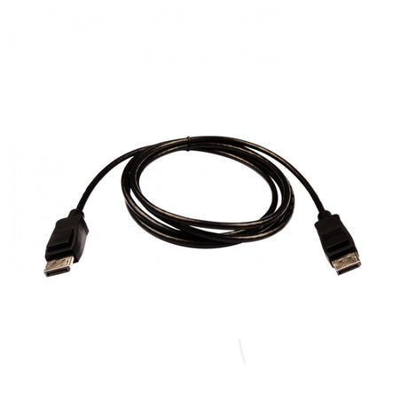 V7 V7DPPRO-2M-BLK 32.4 Gbps 8K UHD DisplayPort 1.4 Cable 6.6-Foot Black