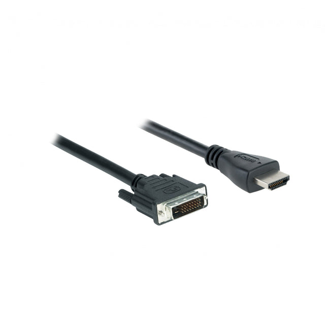 V7 V7E2HDMIDVID-02M HDMI 1.4 Male to DVI-D Male Single-Link 1080P FHD Cable 6.6-Foot Black