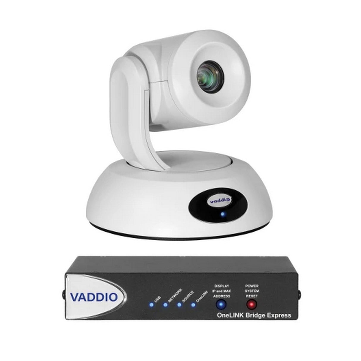 Vaddio RoboSHOT 30E HDBT PTZ Camera with OneLINK Bridge Express System