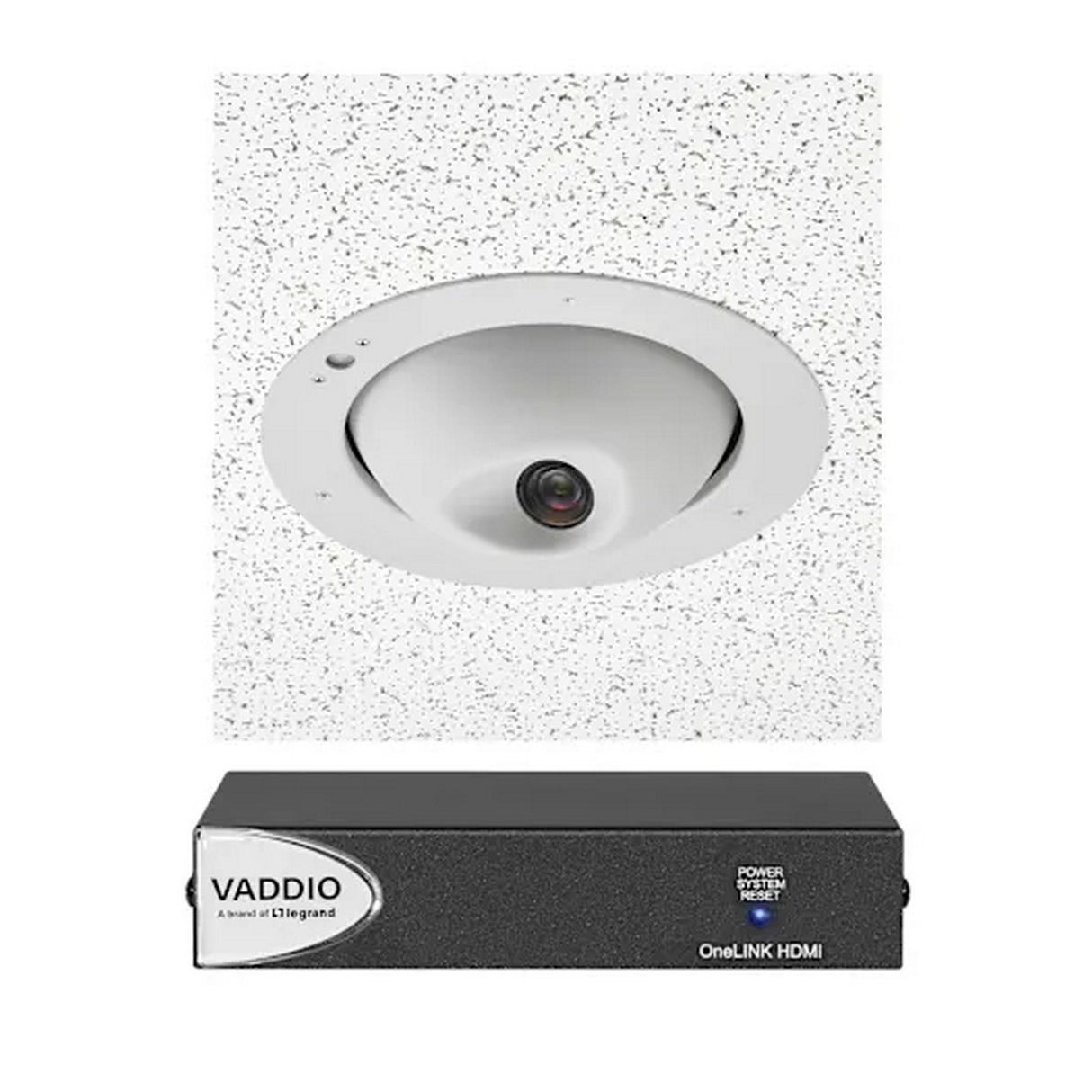Vaddio RoboFLIP 30 HDBT Ceiling Mounted PTZ Camera Standalone, or with OneLINK HDMI/Bridge/Bridge Express System