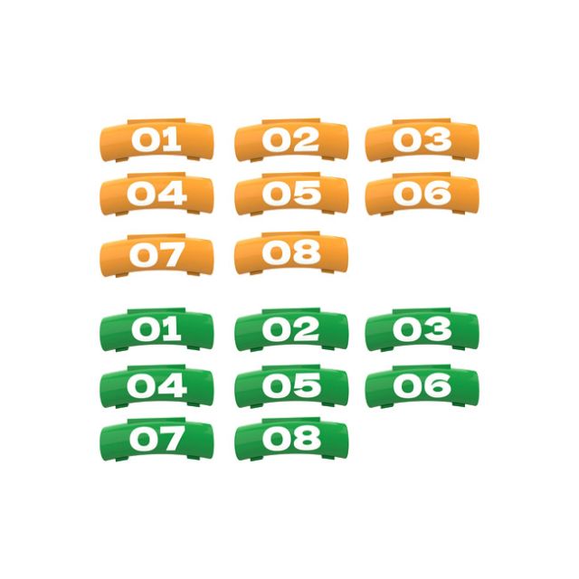 Vaxis Litecomm Label Stickers