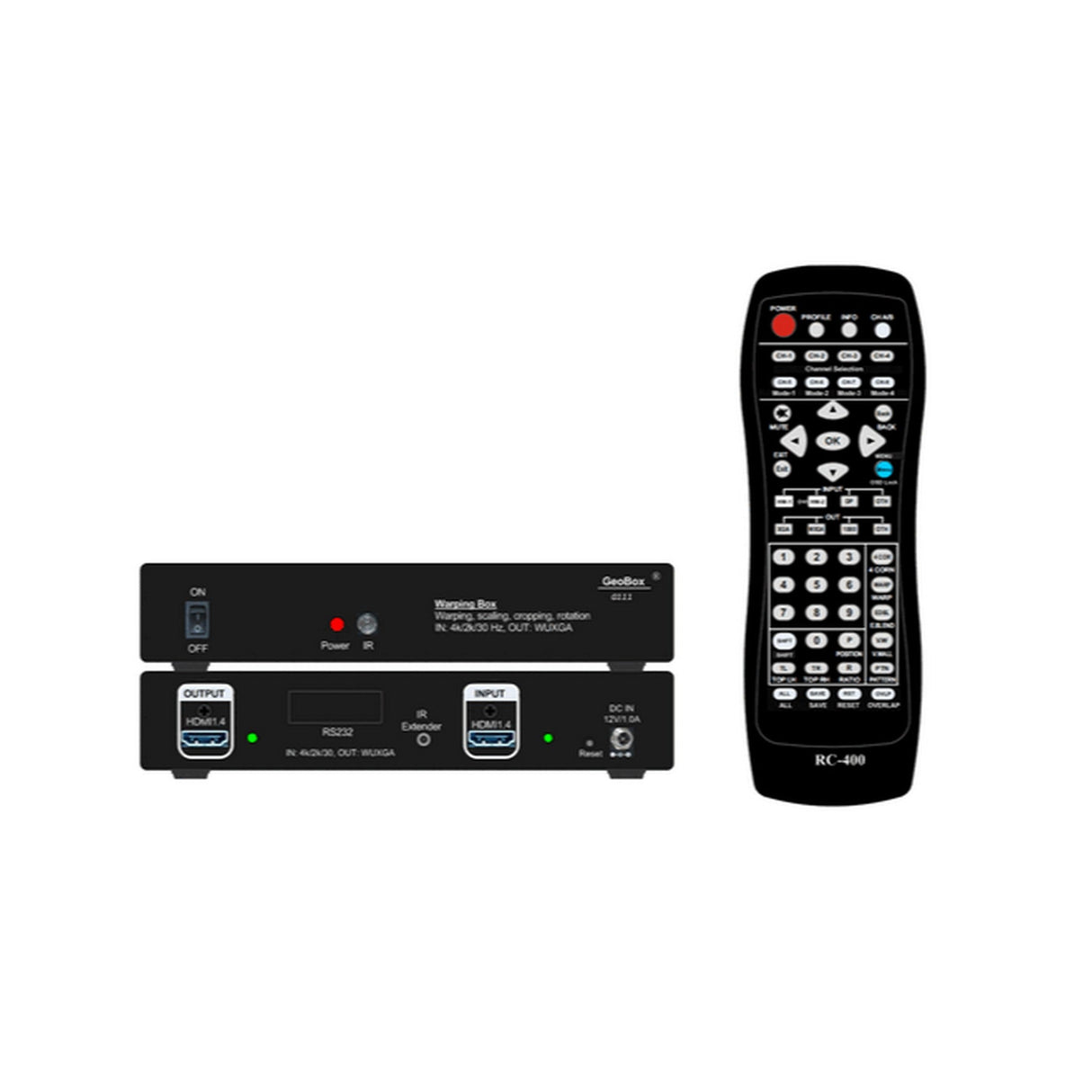 VigilLink Mini Warping Box for Image Alignment & Video Wall Applications<