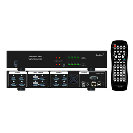 VigilLink 8 CH 4k In/Out Video Wall Controller