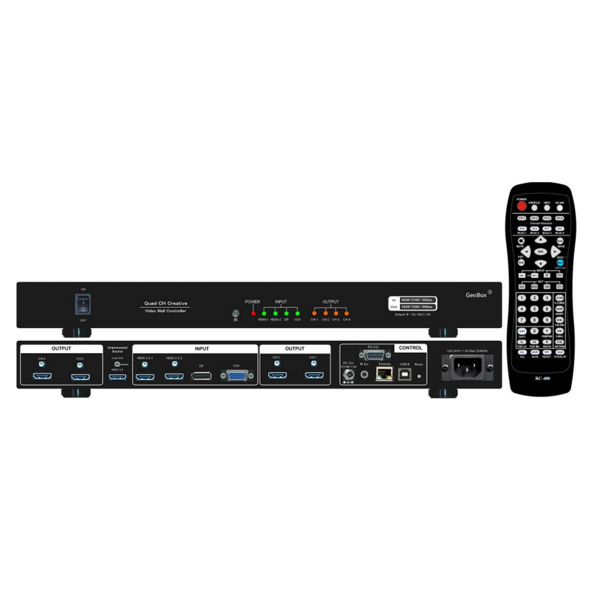 VigilLink GeoBox G413 Creative Video Wall Controller