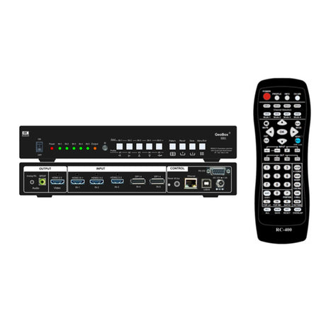 VigilLink 5x1 4K Switcher with Quad View