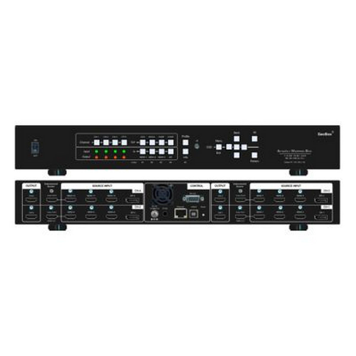 VigilLink UD104 4-Channel 4K Edge Blending Processor with Multiviewer