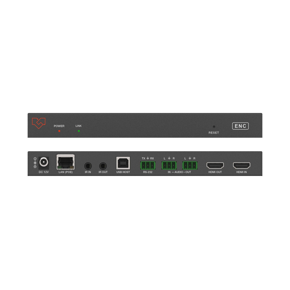 VigilLink 1G JPEG2000 4K30 AVoIP Lossless 4K AV Over IP Receiver