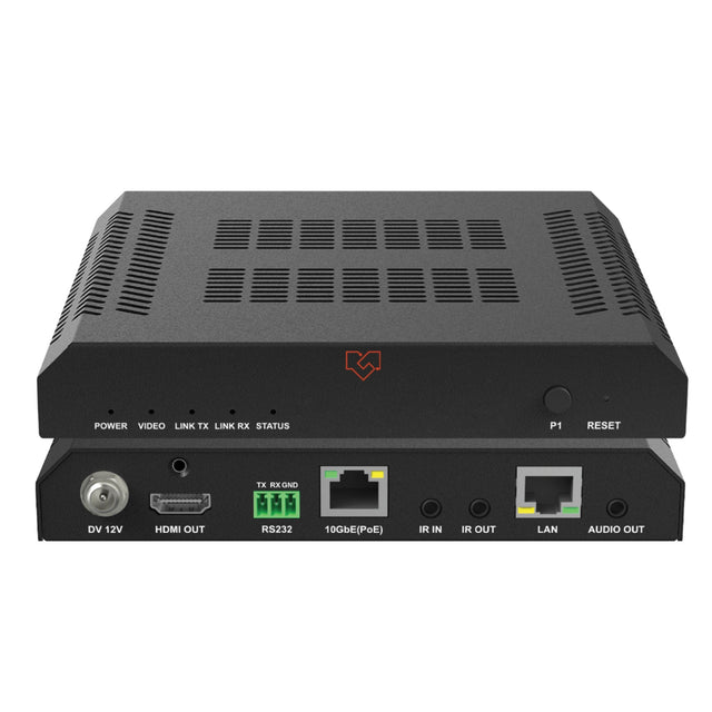 VigilLink SDVoE 10G HDMI 2.0 AV Over IP Receiver with IR and RS-232