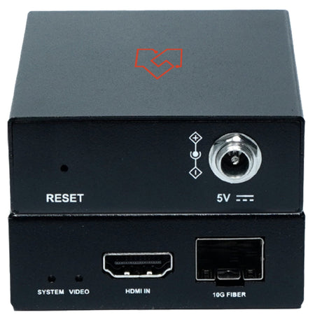 VigilLink 10G SDVoE 4K60 4:4:4 AVoIP Fiber Transceiver with Videowall Multiview and USB 2.0