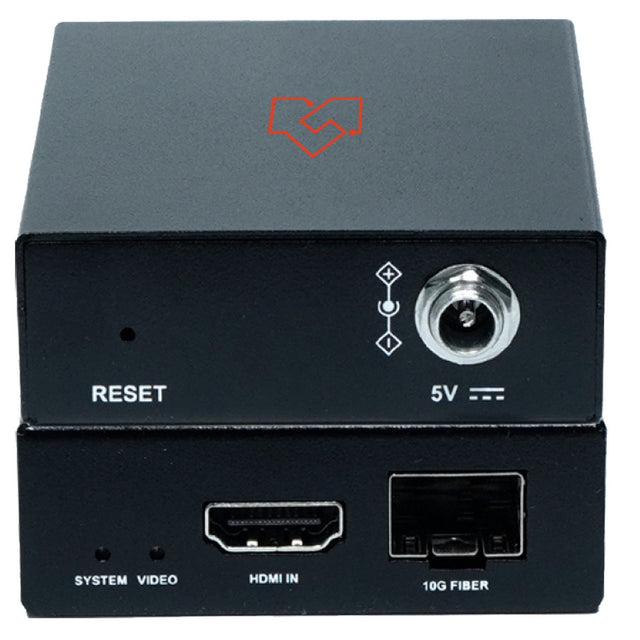 VigilLink 10G SDVoE 4K60 4:4:4 AVoIP Fiber Transceiver with Videowall Multiview and USB 2.0