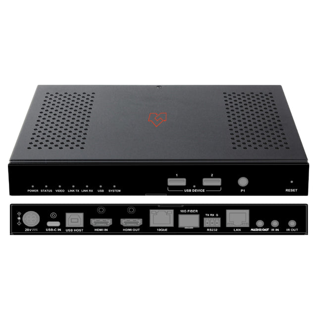 VigilLink SDVoE Transceiver Over Copper/Fiber with Switching USB-C/VIDEO/USB 2.0 and HDMI Inputs