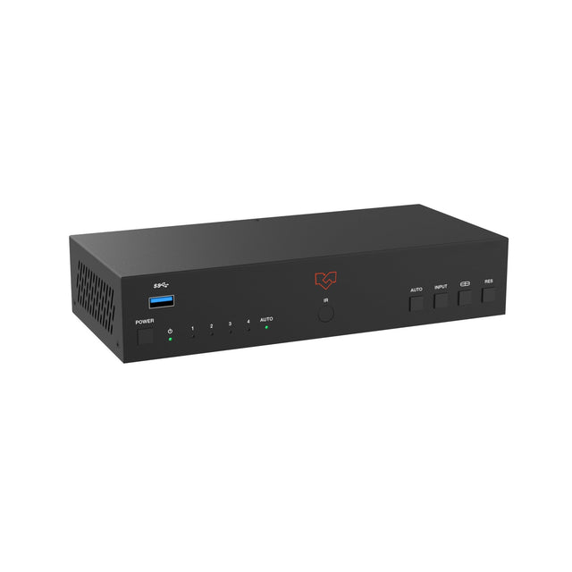 VigilLink 4-Port 4K60 HDMI Seamless KVM Switcher with Multi-Viewer