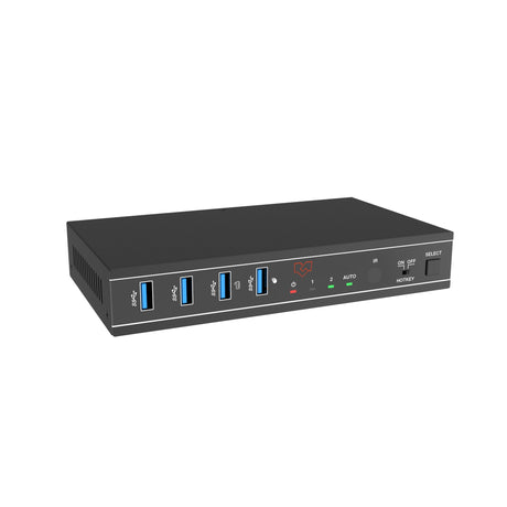 VigilLink 2-Port 4K HDMI and USB-C KVM Switch