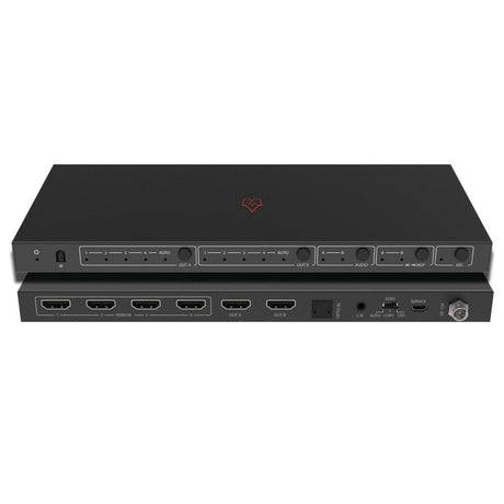 VigilLink HDMI 4x2 Matrix Switch with 4K HDR Support