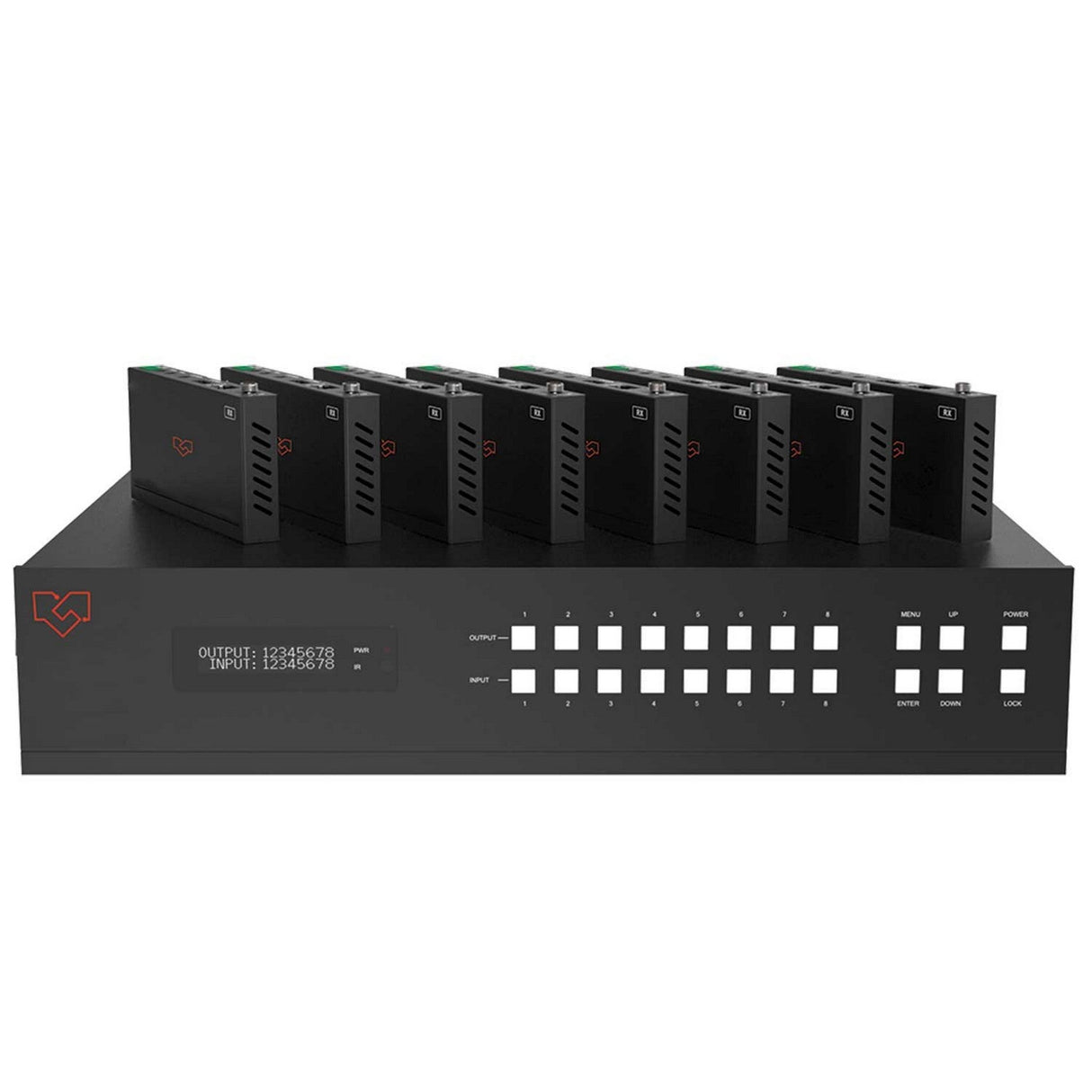 VigilLink 8x8 HDMI 2.0 Matrix Over HDBaseT 18Gbps