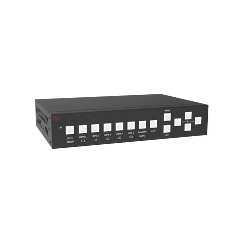 VigilLink 5x2 HDMI 2.0 Presentation Switcher with KVM/Dual HDMI Output