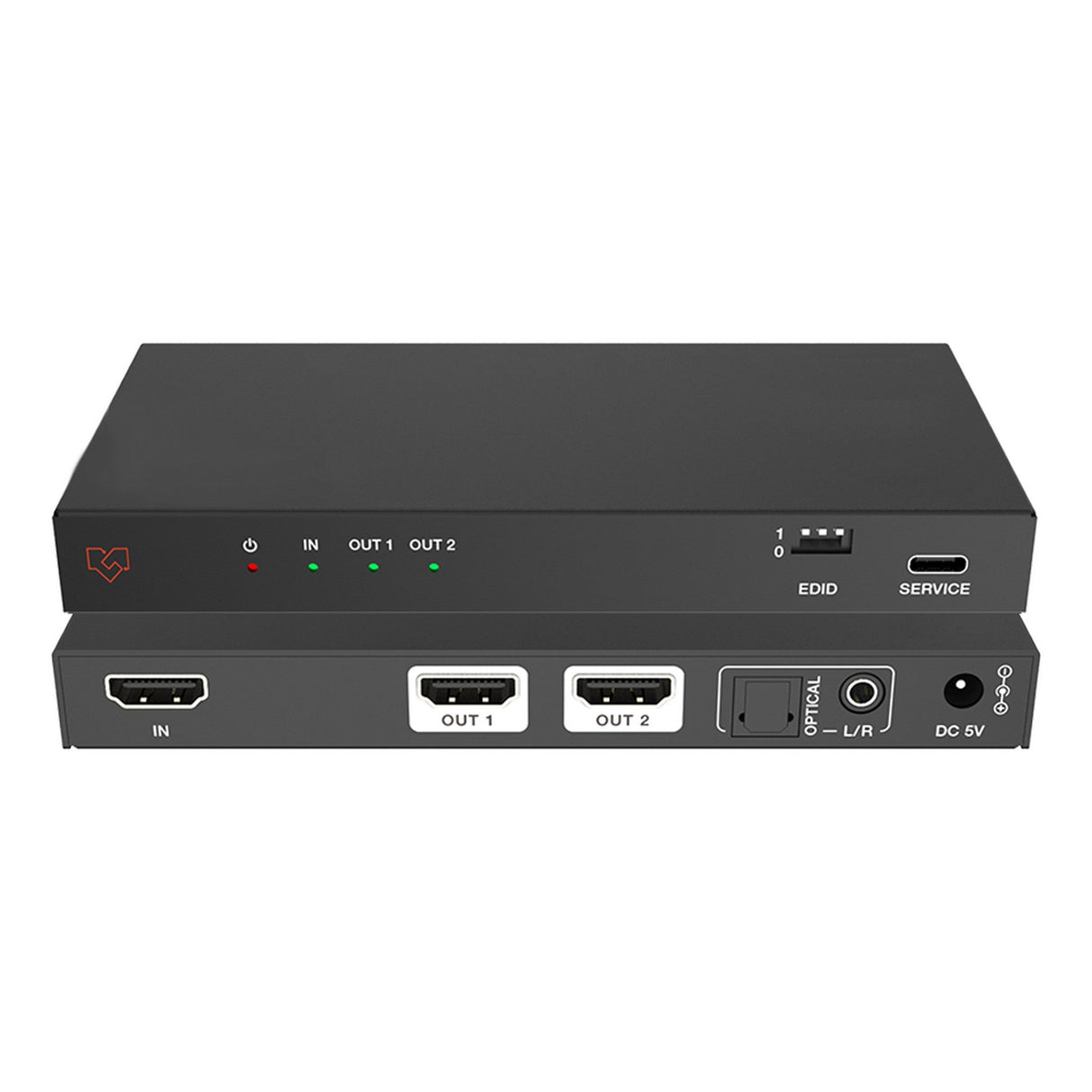 VigilLink 1x4 HDMI 48Gbps High-Speed 4K Splitter/2.1 Distribution Amplifier