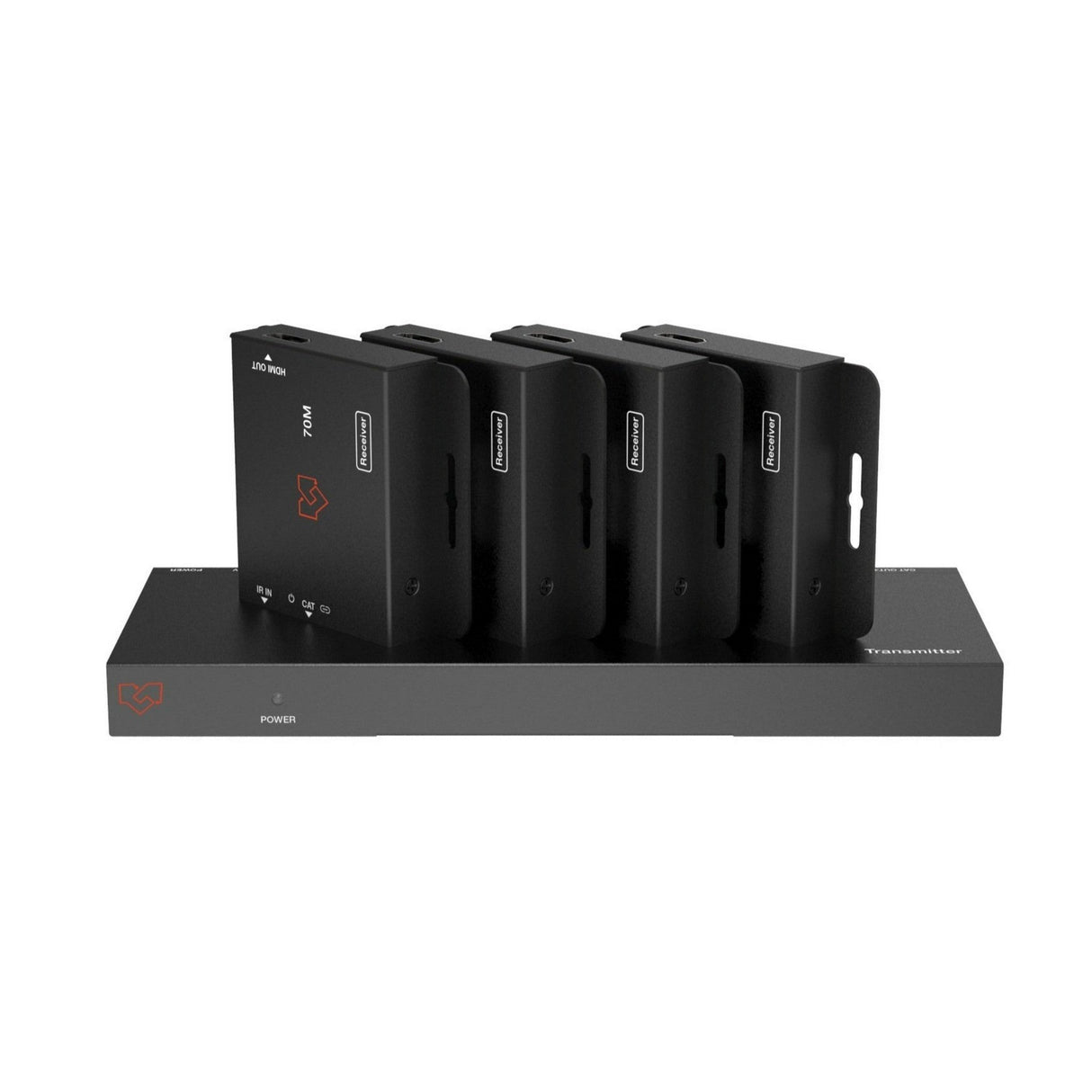 VigilLink 1x4 HDMI 1.4 Splitter with CAT Extender