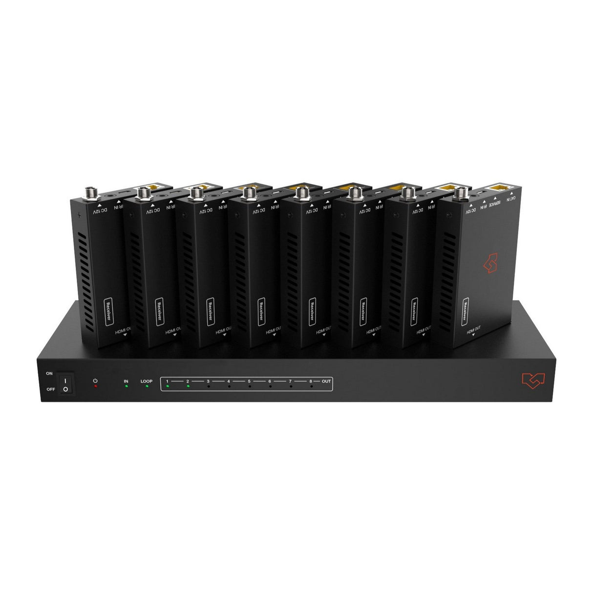 VigilLink 1x4 HDMI 2.0 Distribution Amplifier/Integrated 4K Scaler