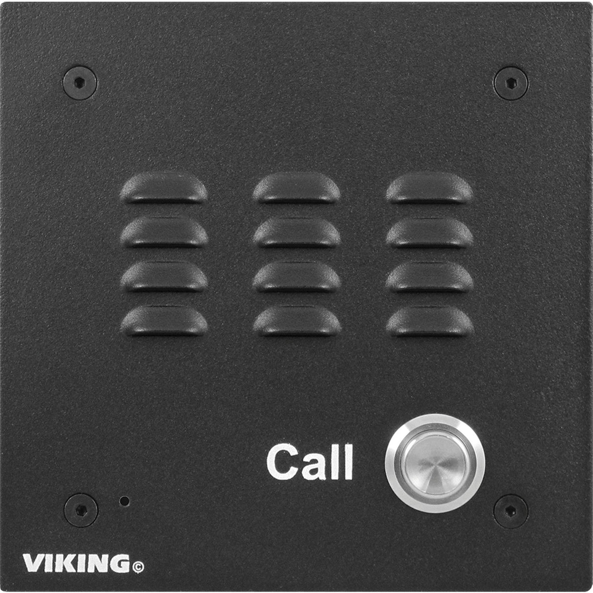 Viking E-10-IP-EWP VoIP Handsfree Entry Phone with Enhanced Weather Protection Black