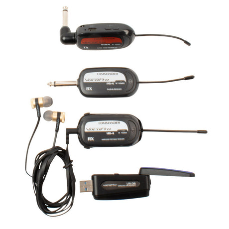 VocoPro PHR-3 Digital Wireless Guitar Monitor and Recording System - 921.5-928.0 MHz