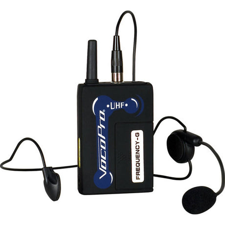VocoPro UHF-BP1 Headset Bodypack Microphone for UHF-3200/5800/8800 - 9E 543.100 MHz