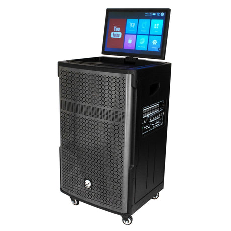 VocoPro Wedding-Singer 1000W 15-Inch Battery Powered Wi-Fi Karaoke Speaker System