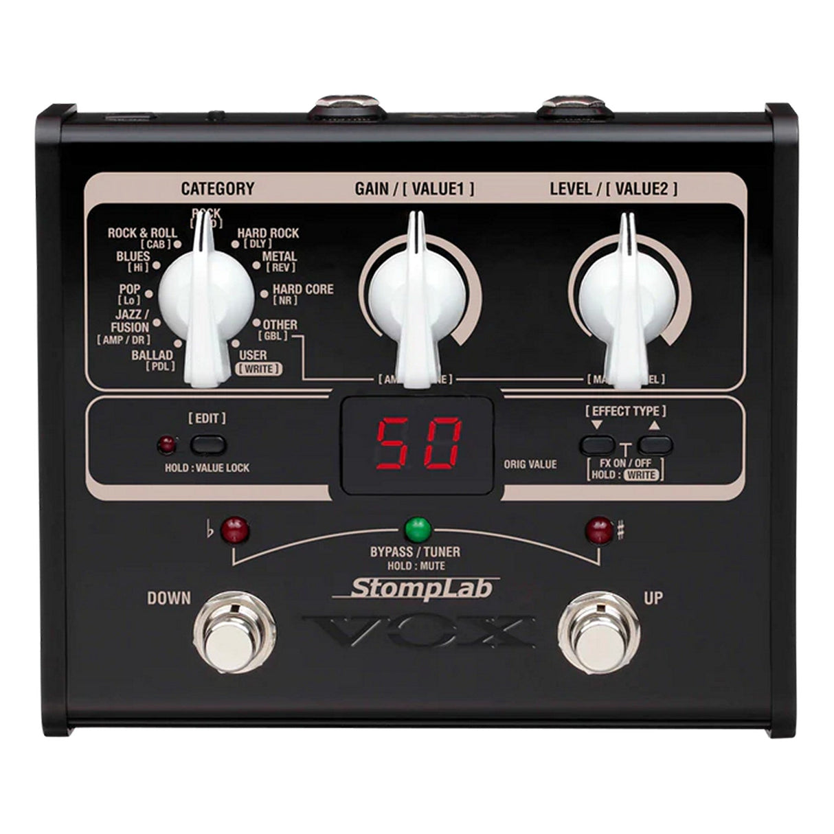 Vox Stomplab 1 Bass / Guitar Effect Processor - Guitar