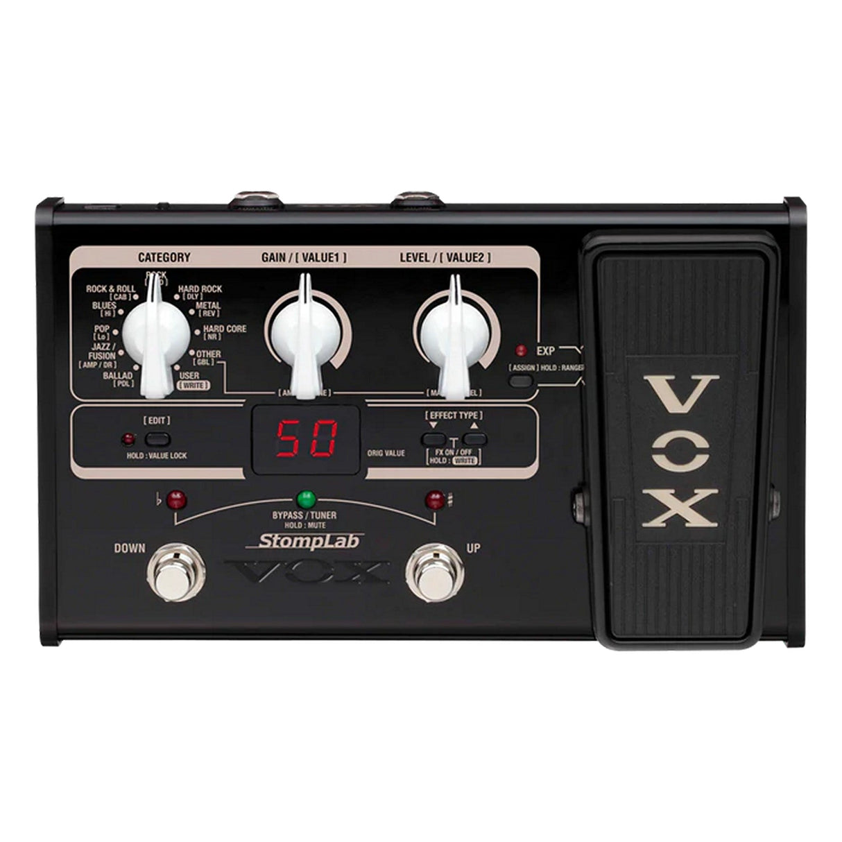 Vox Stomplab 2 Bass / Guitar Effect Processor - Guitar