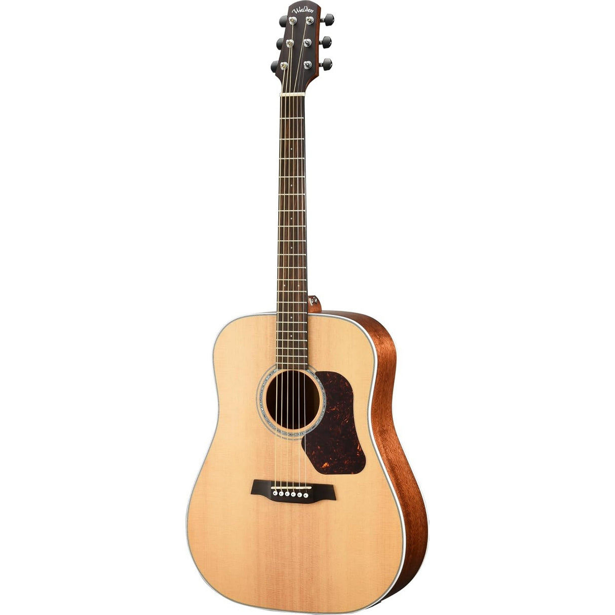 Walden D740E/W Natura 700 Dreadnought Acoustic-Electric Guitar, Satin Natural Finish
