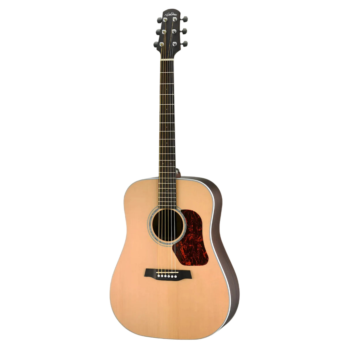 Walden D803E/W Natura 800 Dreadnought Acoustic-Electric Guitar, Satin Natural Finish
