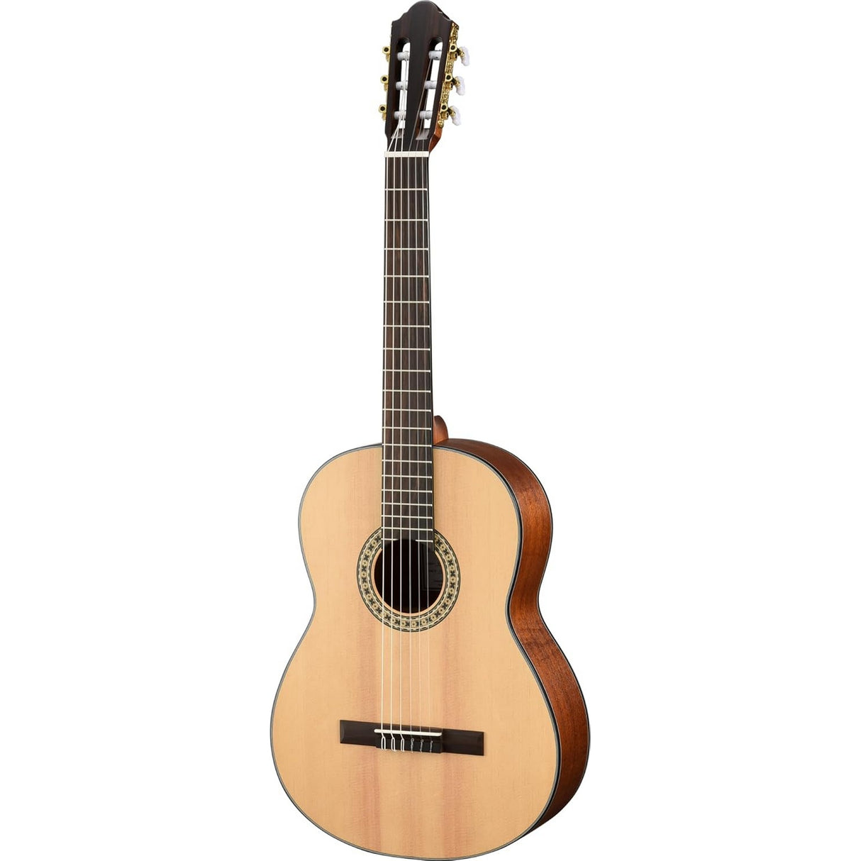 Walden N550E/W Natura 500 Nylon Classical-Electric Guitar, Open Pore Satin Natural Finish