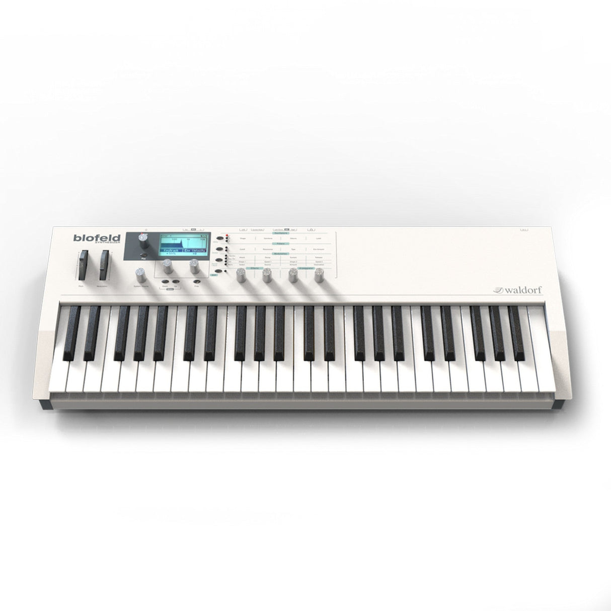 Waldorf Blofeld Keyboard 49-Key Synthesizer - White