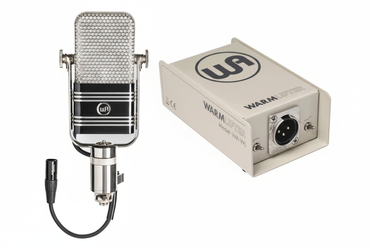 Warm Audio WA-44 Bundle Ribbon Microphone Package