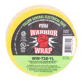 WarriorWrap WW-716-YL 716 General 7 mil Electrical Tape, Yellow, .75-Inch W x 60-Feet