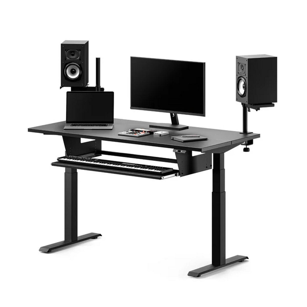 Wavebone Starship Studio Standing Desk with Keyboard Tray