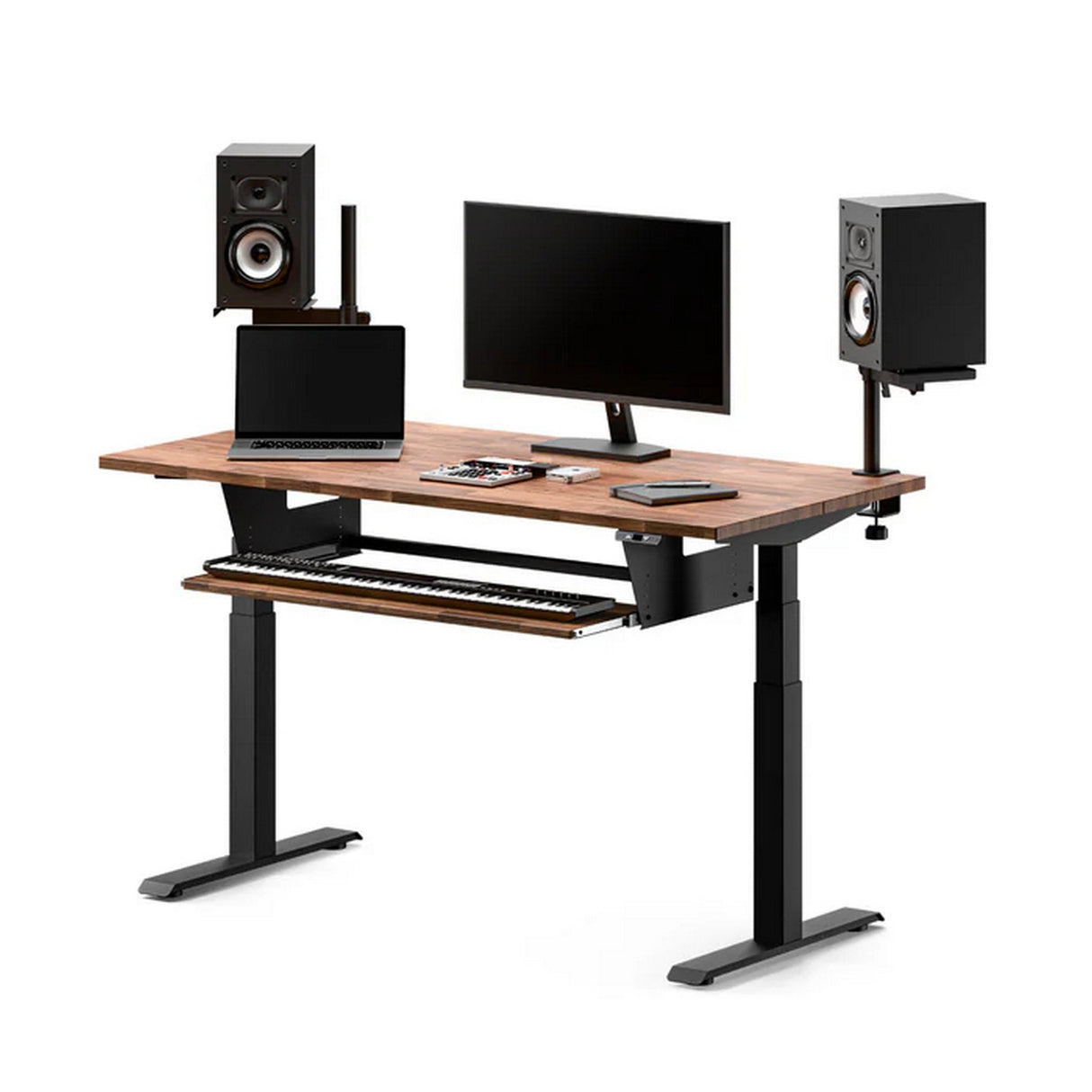 Wavebone Starship Studio Standing Desk with Keyboard Tray