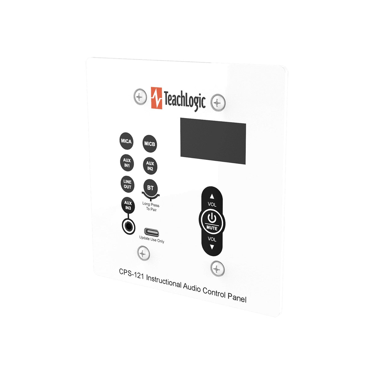 Williams AV CPS-121 Wall Mount Control Panel Gen 2 with Bluetooth for IMA-121 Matrix Receiver Amplifier